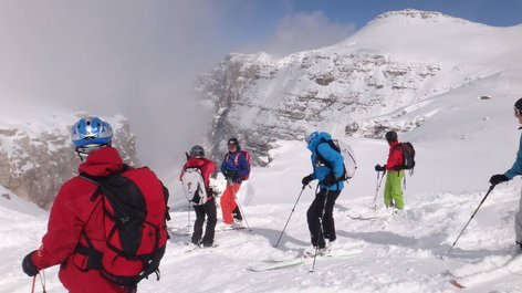 Freeriden in Sella / Gröden
